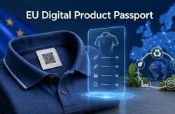 Invitation to a free webinar on the topic "Digital Product Passport," November 10, 2026, at 11:00 AM.